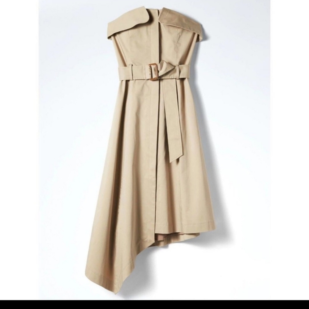 Banana Republic Khahi/Tan Trench Dress